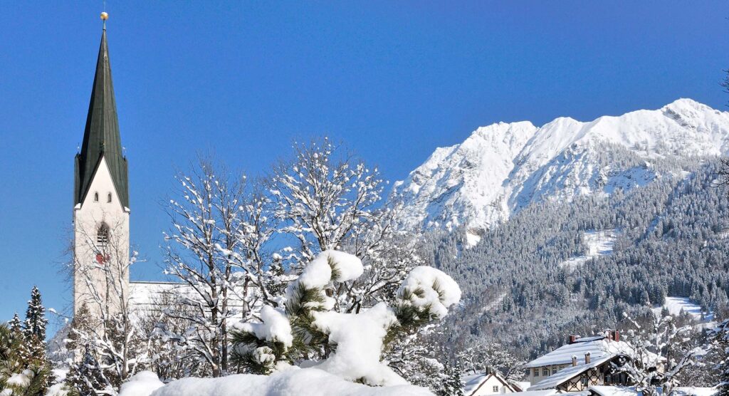 Oberstdorf im Winter