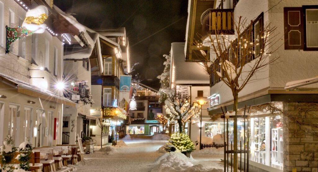 Oberstdorf im Winter