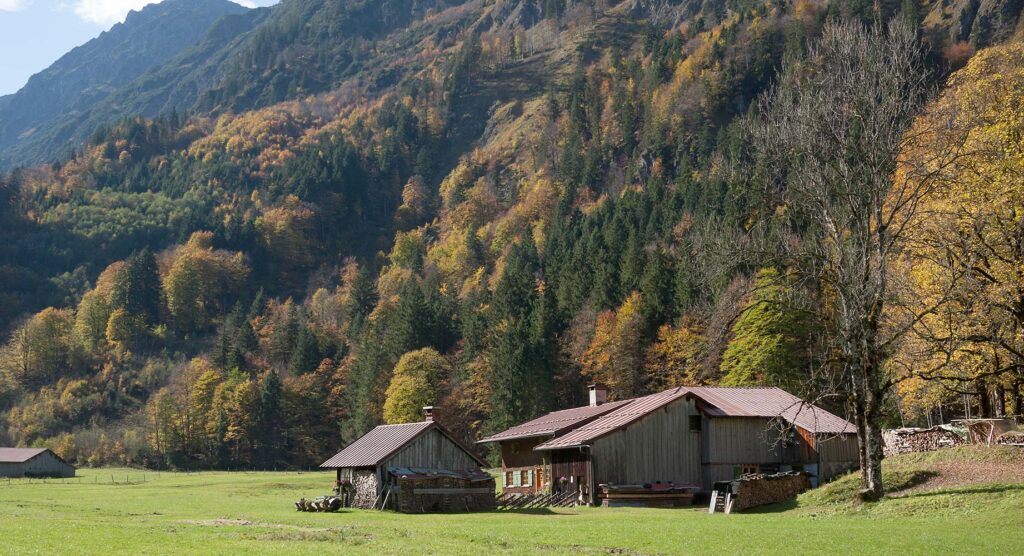 Im Trettachtal Oberstdorf