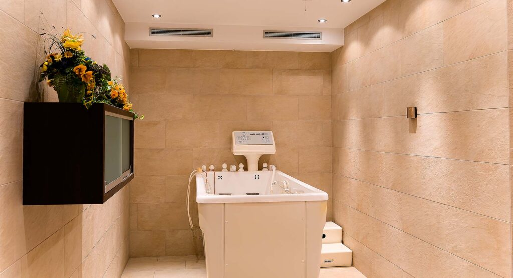 Hotel elements Oberstdorf Wellnessbereich