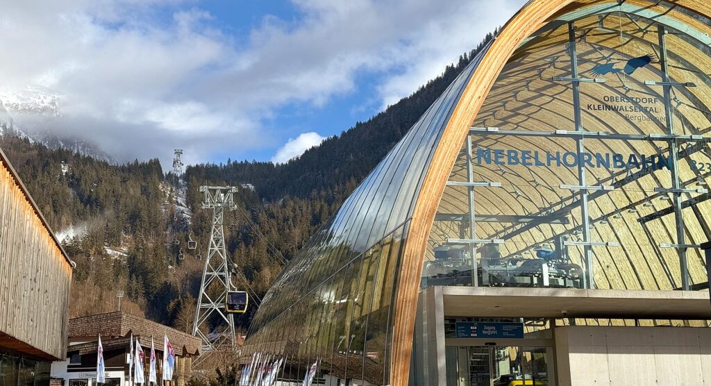 Oberstdorf Talstation Nebelhornbahn