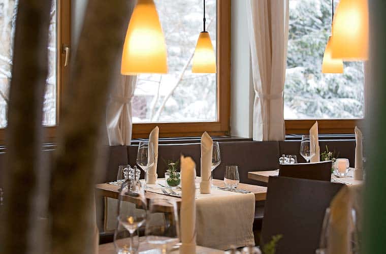 Restaurant im elements Hotel Oberstdorf